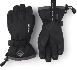 Hestra Gauntlet CZone Jr. 5-finger - Black & Graphite