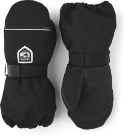 Hestra Kids´ Wool Terry Mitt - Black