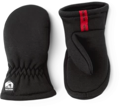 Hestra Kid´s Fleece Liner Mitt - Black