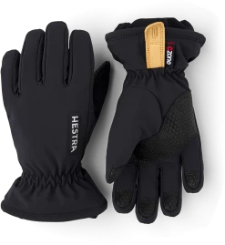 Hestra CZone Pluto Jr 5-finger - Black