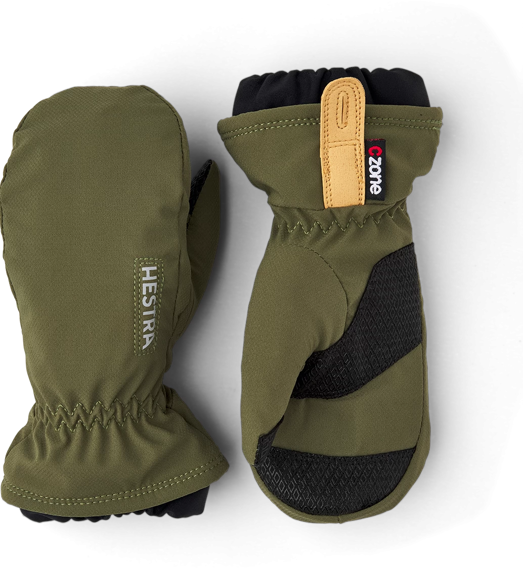 Hestra CZone Pluto Jr Mitt - Olive