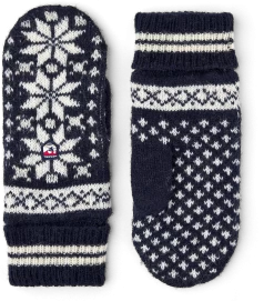 Hestra Nordic Junior Mitt - Navy & Offwhite